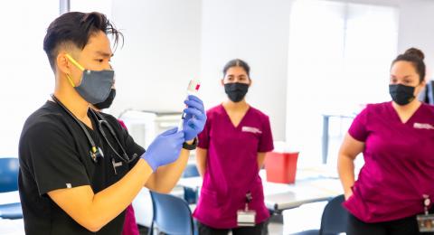 edson college nursing students experimental learning